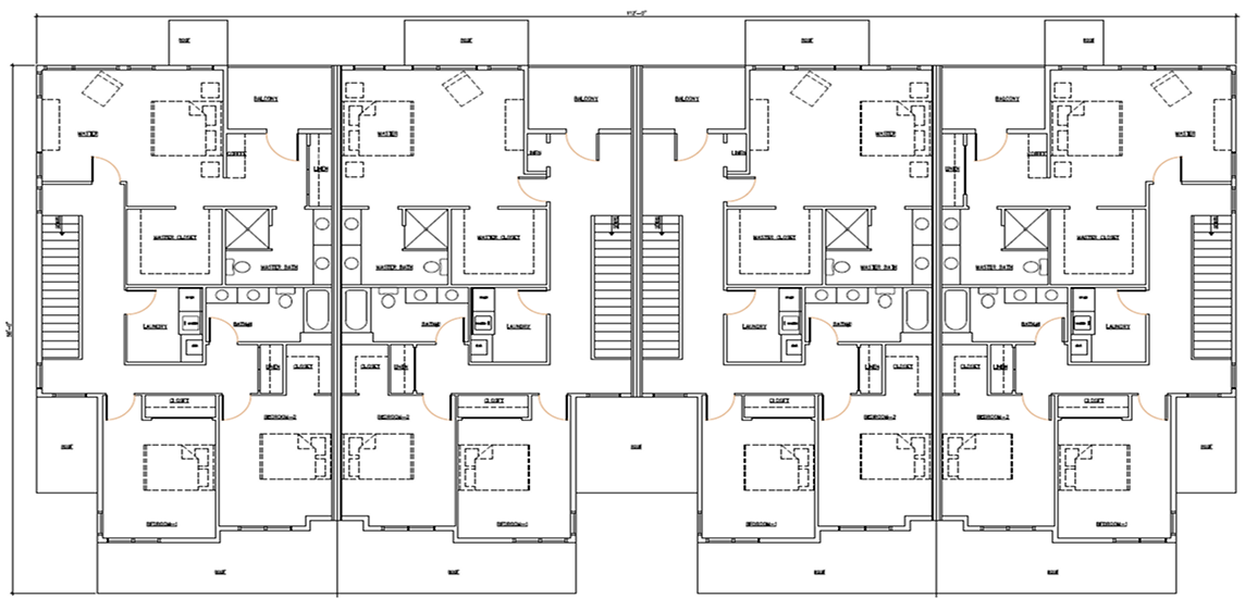 Three Bedroom Floor Plans